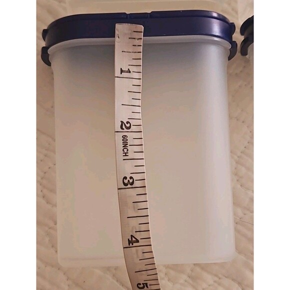 4 Vintage Tupperware Modular Mates Large Spice Shakers Storage Containers 1846 - Picture 5 of 5